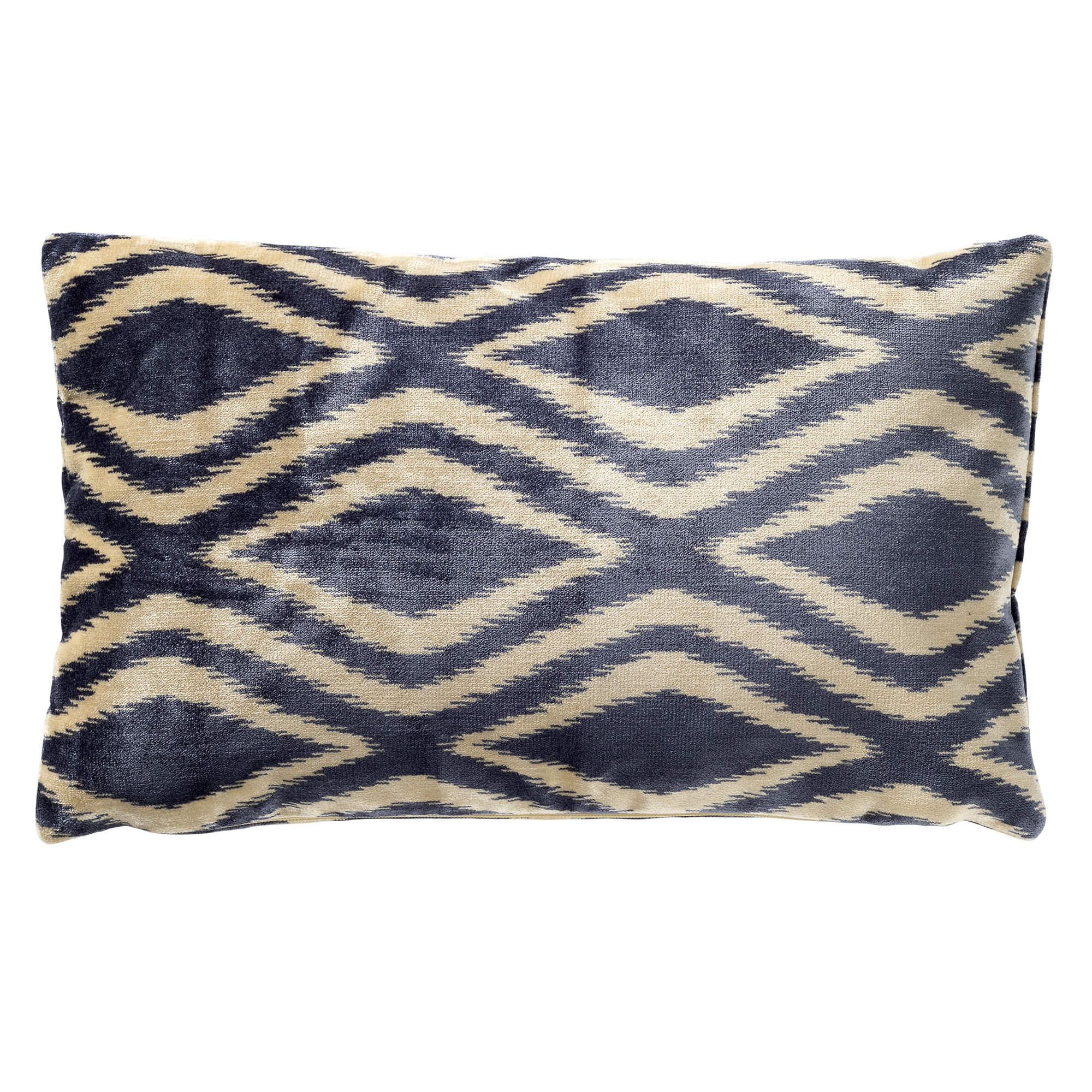 AMORA | Coussin 30x50 cm | Insignia Blue | Bleu | Hoii | avec rembourrage durable