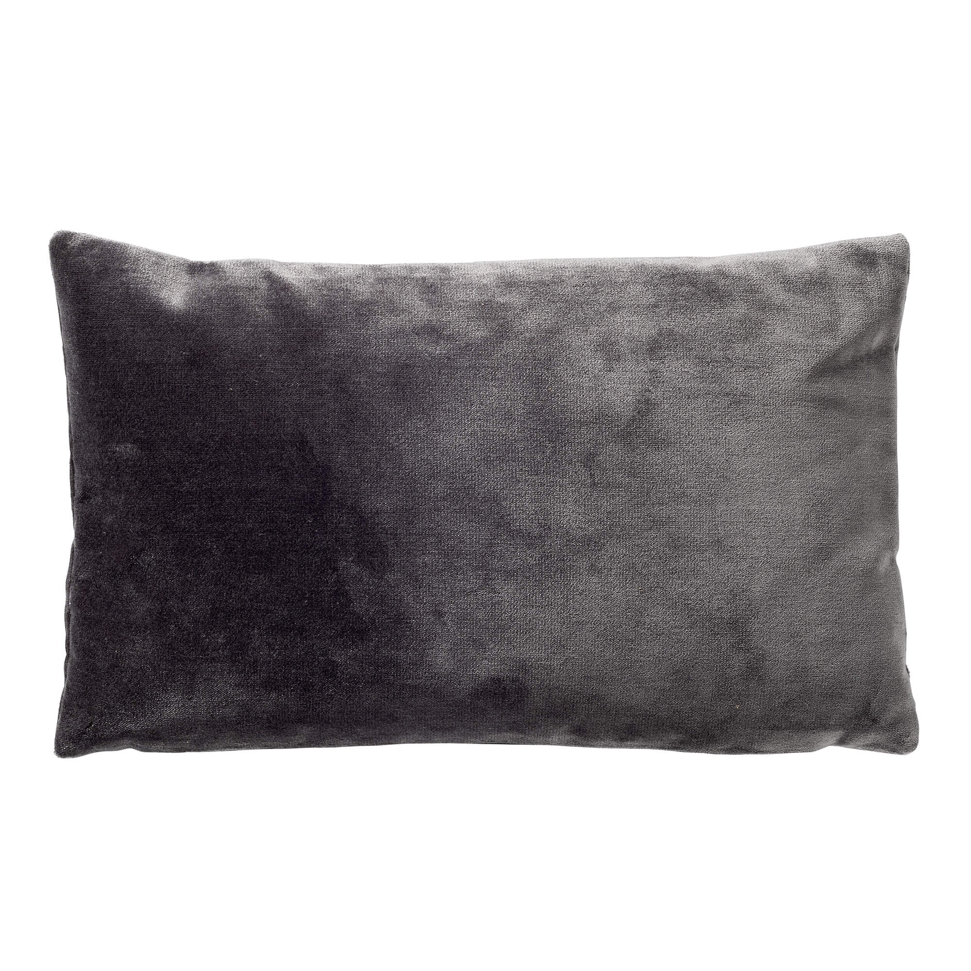 CELESTE | Cushion 30x50 cm | Charcoal Gray | Anthracite | Hoii | with durable cushion filling