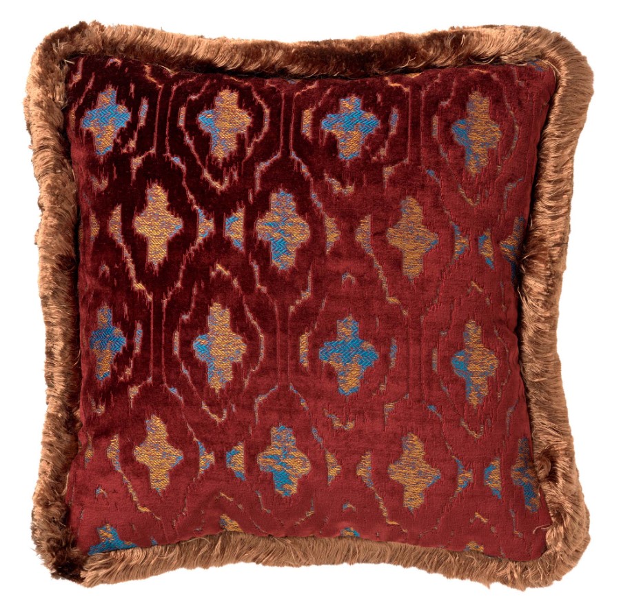 BIJOU | Coussin | 45x45 cm Merlot | Rouge | Hoii | Avec un rembourrage luxueux