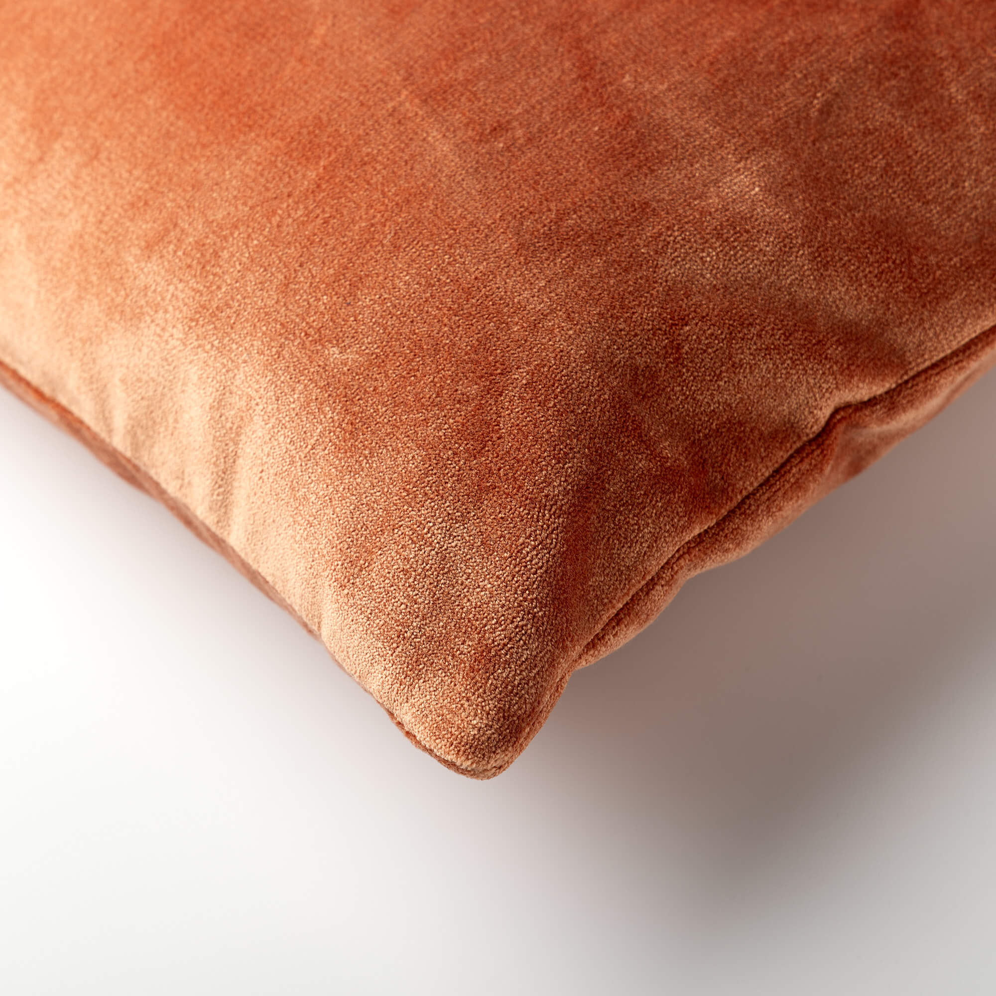 CELESTE | Coussin 45x45 cm | Potters Clay | Orange | Hoii | avec rembourrage durable