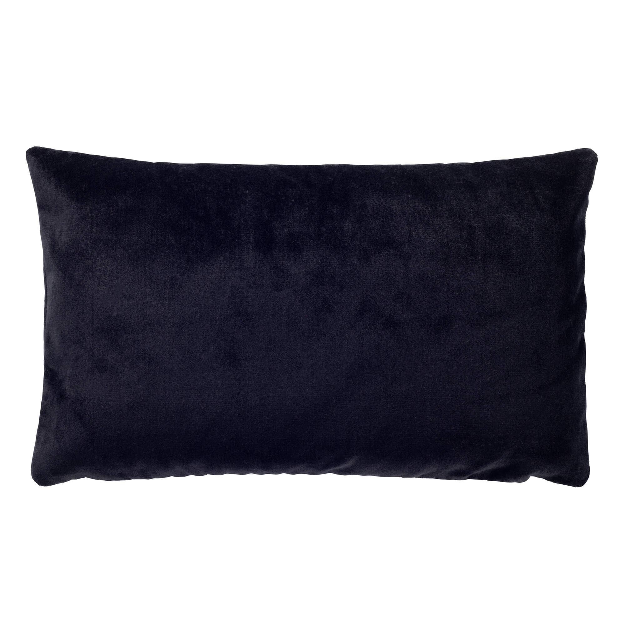 CELESTE | Coussin 30x50 cm | Raven | Noir | Hoii | avec rembourrage durable