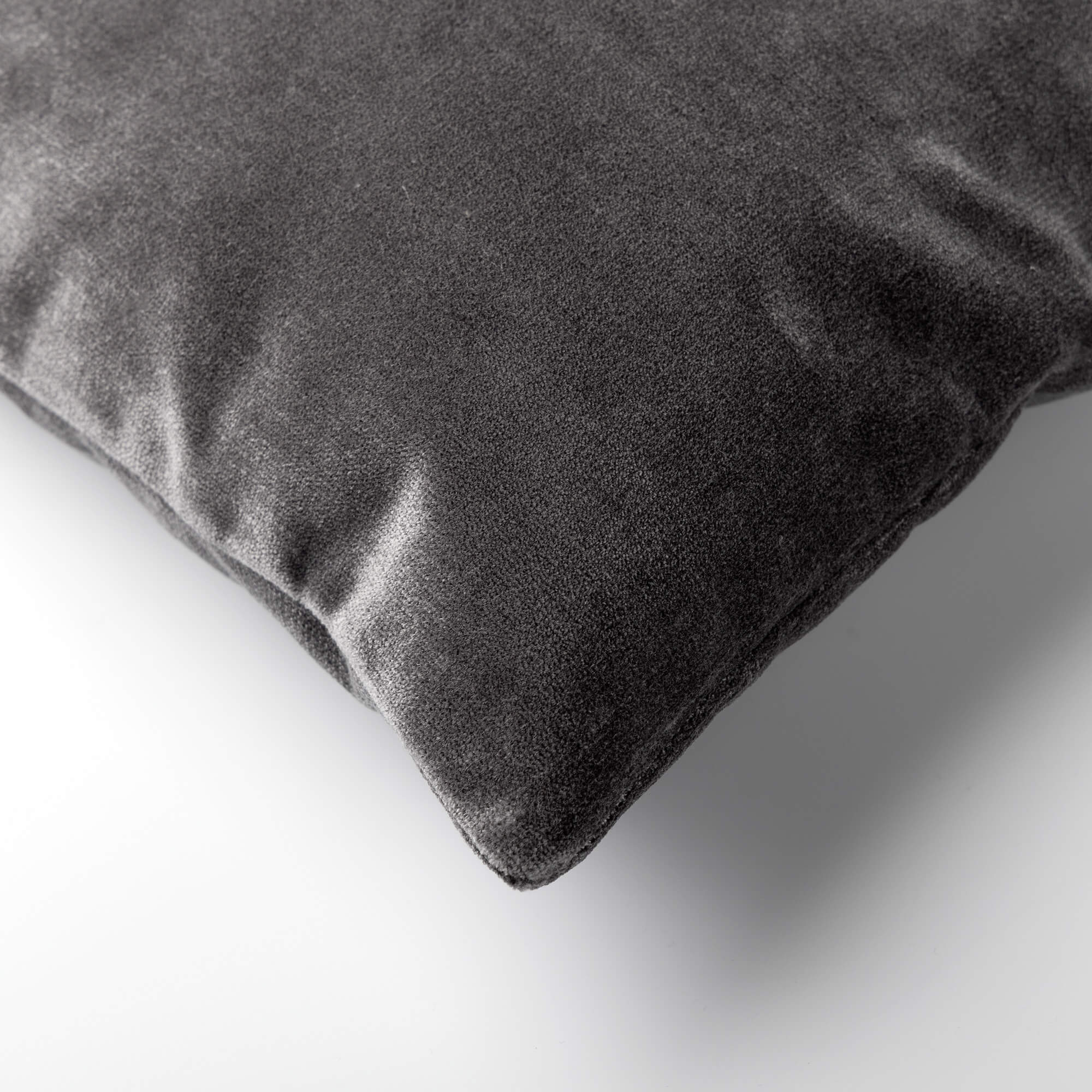 CELESTE | Cushion 30x50 cm | Charcoal Gray | Anthracite | Hoii | with durable cushion filling