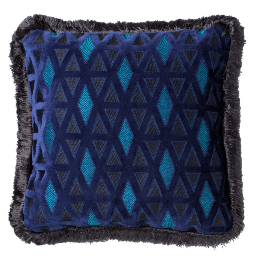 BARON | Dekokissen | 45x45 cm Insignia Blue | Blau | Hoii 