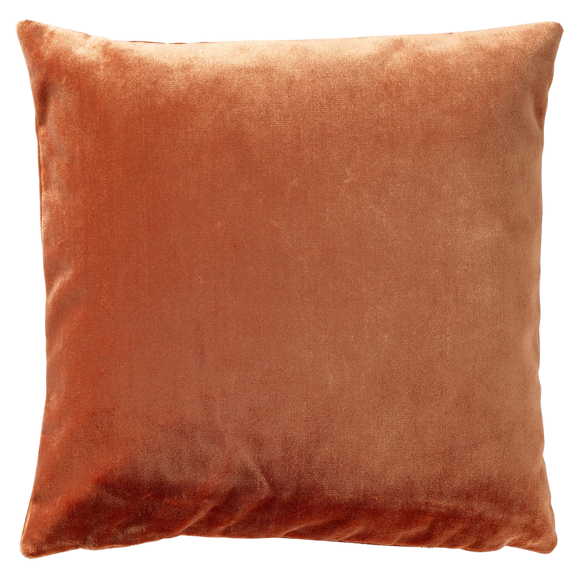 CELESTE | Cushion 45x45 cm | Potters Clay | Orange | Hoii | with durable cushion filling