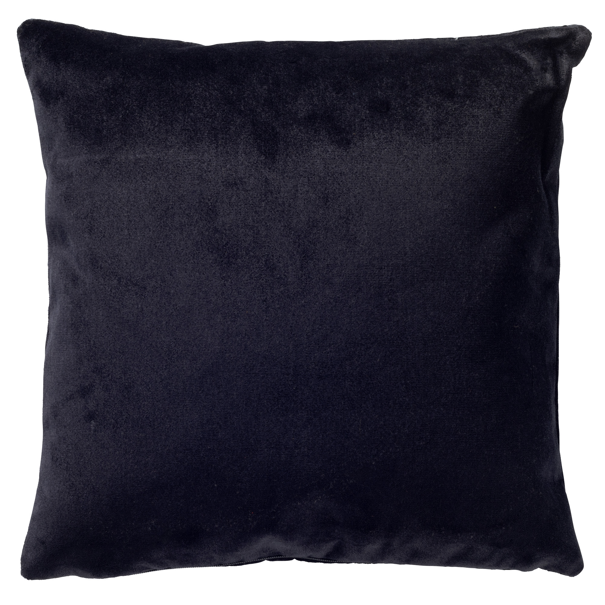 CELESTE | Cushion 45x45 cm | Raven | Black | Hoii | with durable cushion filling